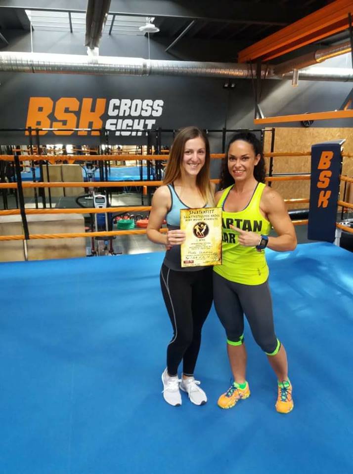 Hada Veronika, Fitness-testépítő sportedző, Spartanfitt Body Weight oktató
